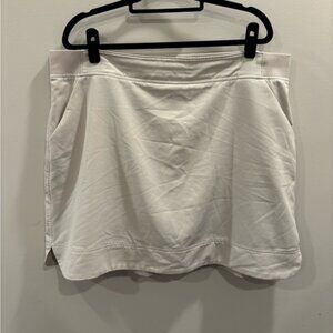 Cream Athletic Skirt